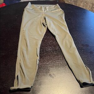 Nike Dri-fit leggings size S. Cute waistband and ankle. Good used condition.